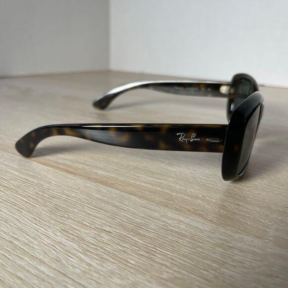 Ray-Ban JACKIE OHH RB4101 710 Cat Eye Tortoise Shell Italy FRAMES ONLY - Picture 9 of 9
